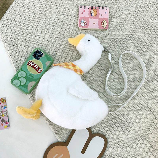 Fashion Personality Female Plush Doll Satchel - Mubimart
