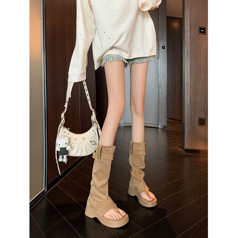 Summer Flip-flops Sandal Boots - Mubimart