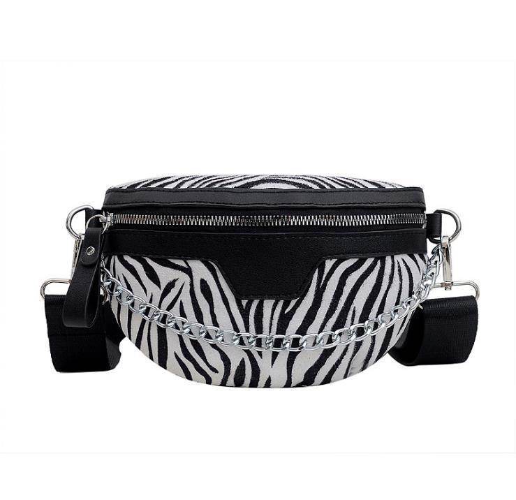 Lady Leopard Print Fanny Pack Europe And America - Mubimart