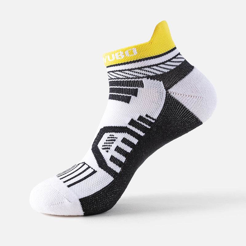 Men's Mesh Breathable And Sweat Absorbing Low Top Socks - Mubimart