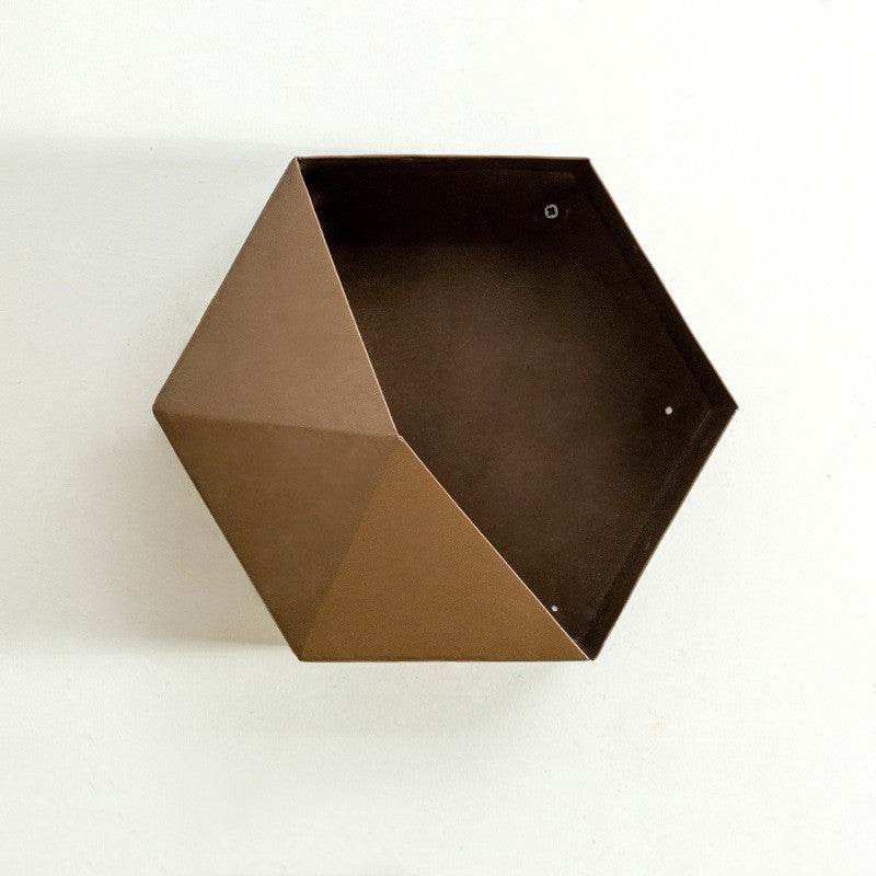 Hexagonal shelf - Mubimart