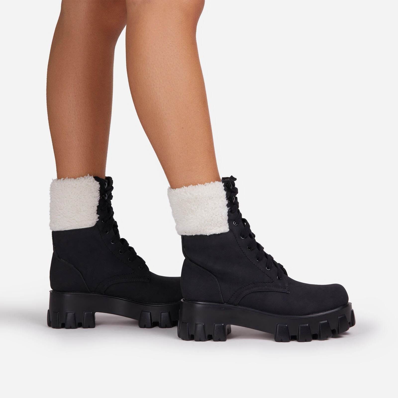 Lace-up Martin Boots Women - Mubimart