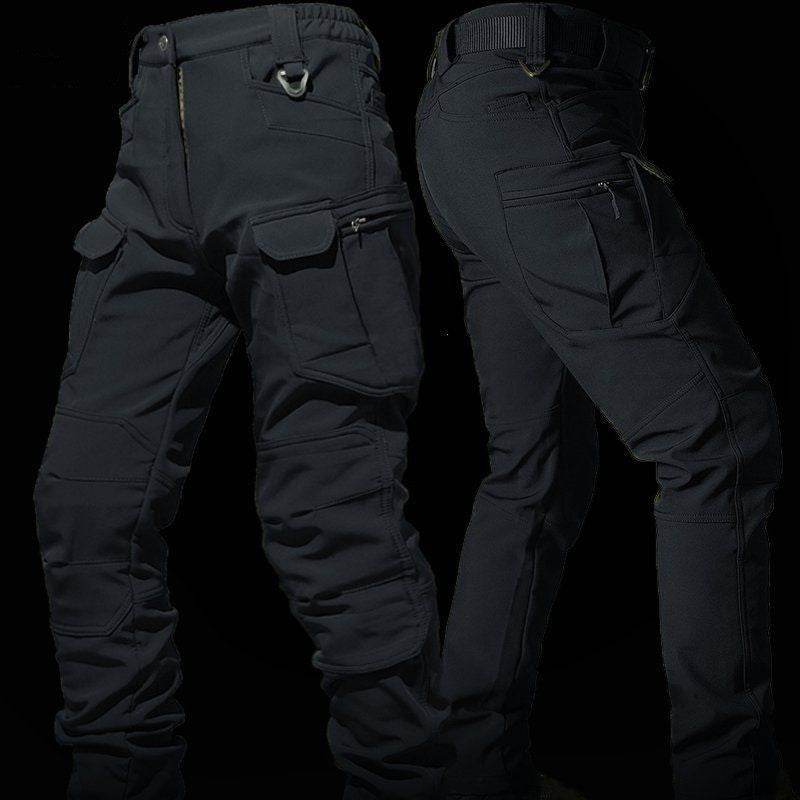 Men's Fleece Jackets Overalls And Workwear Pants For Autumn And Winter - Mubimart