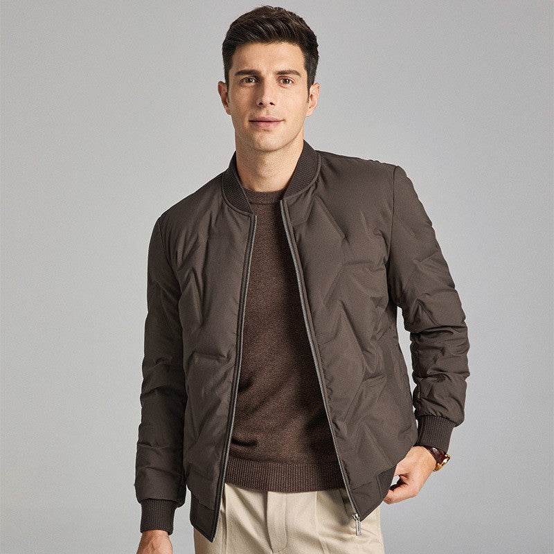 White Duck Down Thickened Warm Korean Style Trendy Winter Men - Mubimart