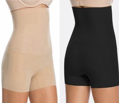 High Waist Abdominal Show Waist Boxer Bottoming Body Shaper Pants - Mubimart