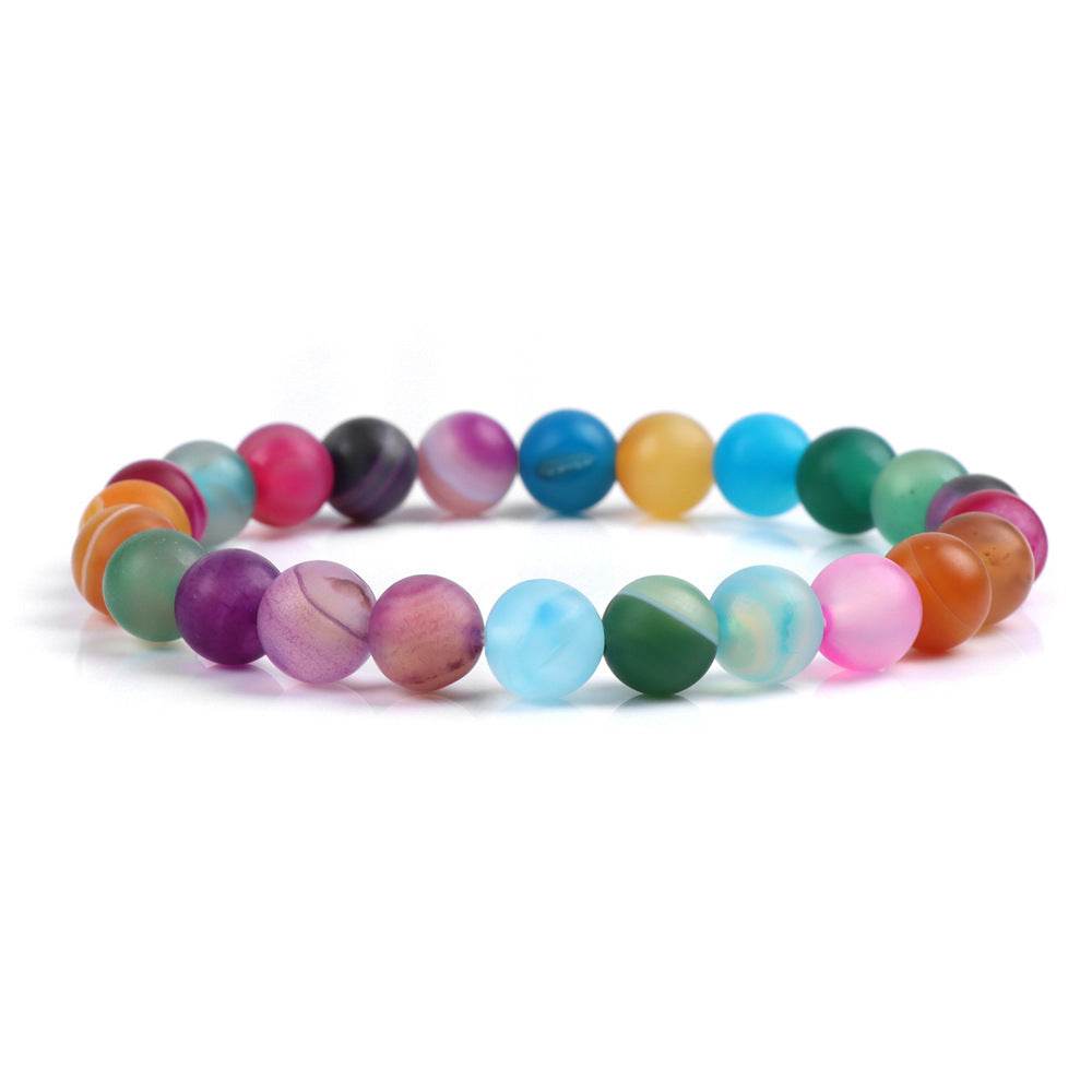 Natural Stone Beads Bracelet Men - Mubimart