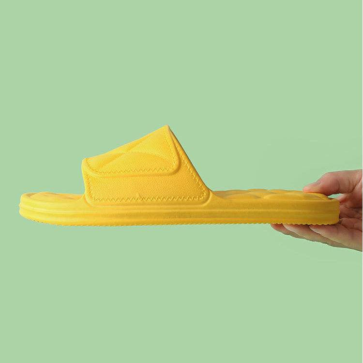 Summer Slippers Plaid Design Bathroom Slippers For Women Shoes - Mubimart