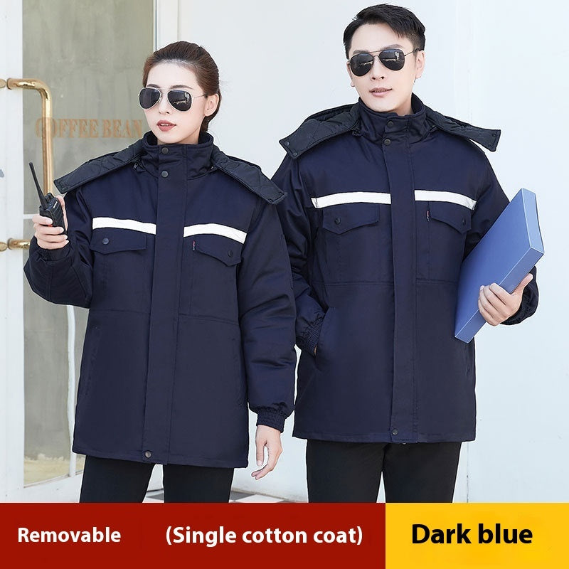 Winter Work Clothes Cotton-padded Coat For Men