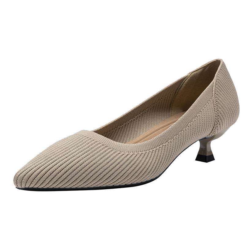 New Women's Pointed Toe Pumps - Mubimart
