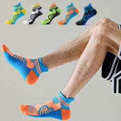 Men's Mesh Breathable And Sweat Absorbing Low Top Socks - Mubimart - No show socks 