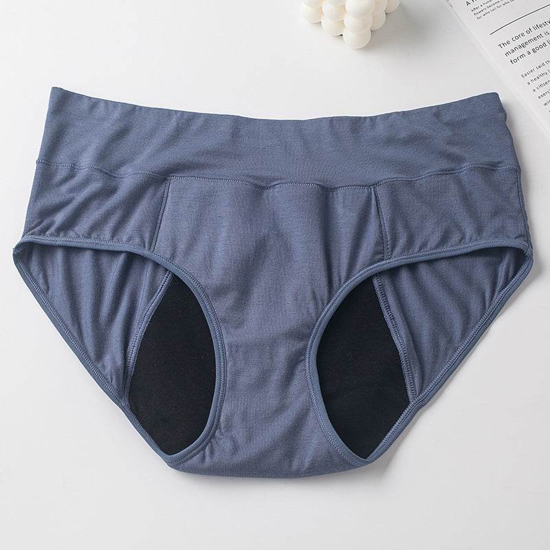 Physiological Panties Leak Proof Plus Size Women's Panties - Mubimart