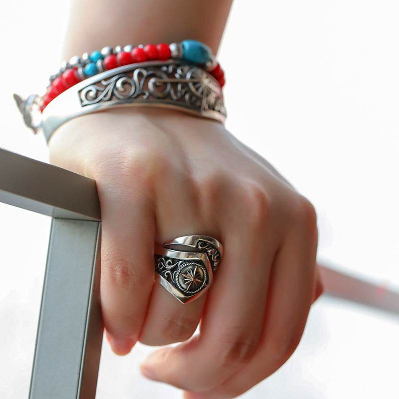 Apollo Ring Trendy Men And Women - Mubimart