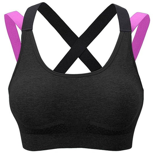 Yoga Running Fitness Sports Bra Women - Mubimart