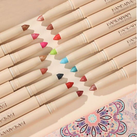Cosmetic Eyeliner Gel Pen Lying Silkworm Mermaid Eye Shadow Pen Dual-use - Mubimart