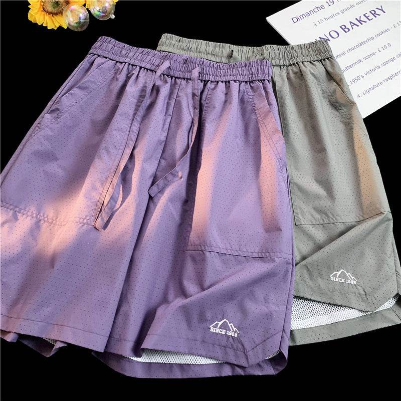 Fifth Pants Lazy Running Workout Shorts - Mubimart