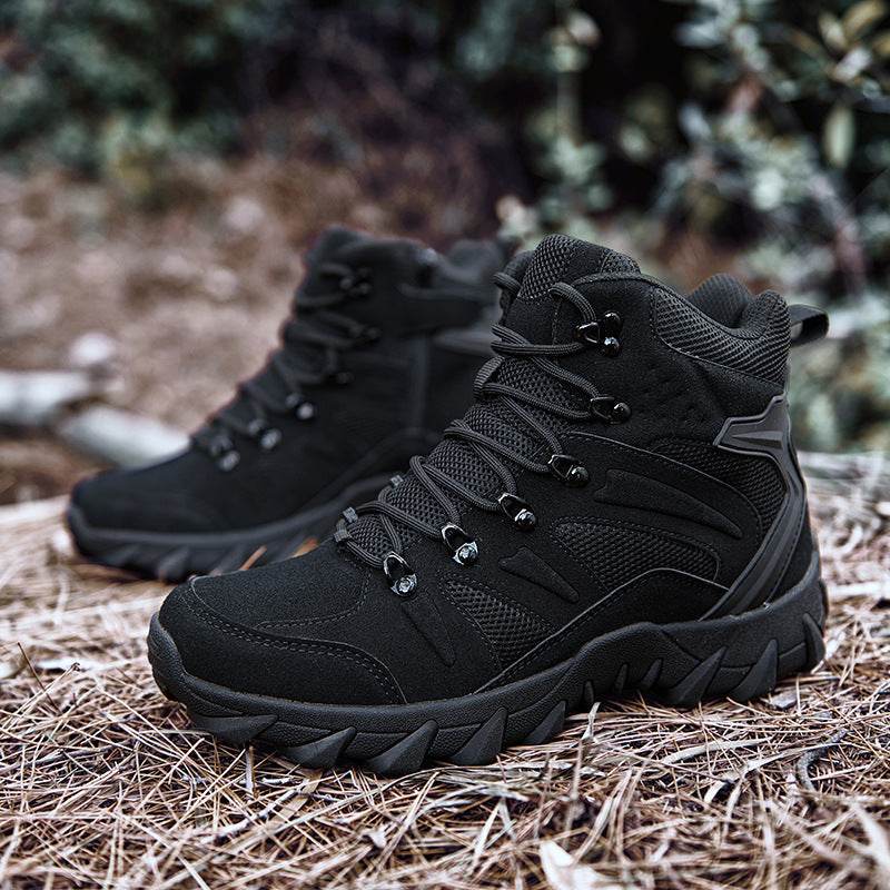 Men's Training Combat Boots Outdoor Hiking Shoes - Mubimart