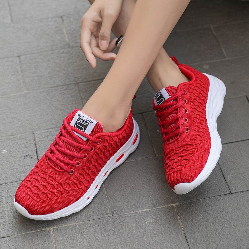 Mesh Surface Lightweight Casual Sneaker Women - Mubimart