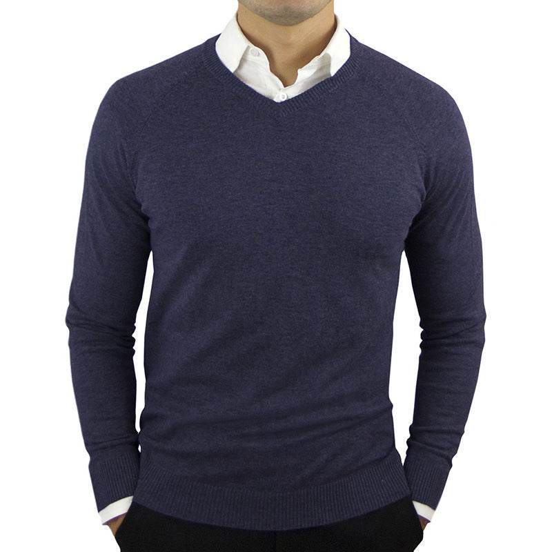 Men's Sweaters, Long-sleeved Sweaters, High-neck Bottoming Shirts - Mubimart