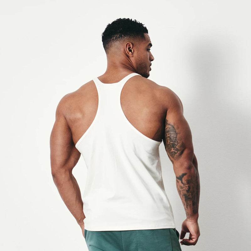 Men's Fashion Casual Fitness Undershirt Top - Mubimart