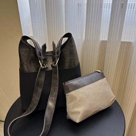 Retro Tote Bag Underarm Bag Women - Mubimart