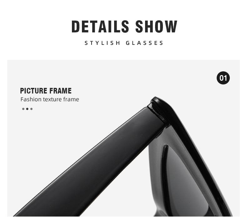 Personalized Triangle Cat Eye Fashion Sunglasses - Mubimart