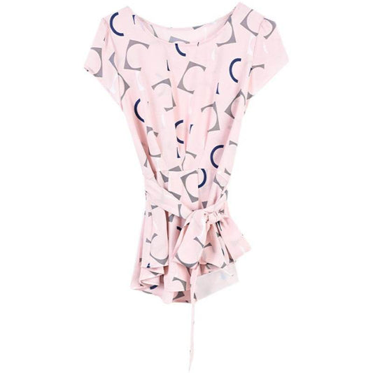 Women Casual Summer Style Chiffon Blouses Shirts - Mubimart