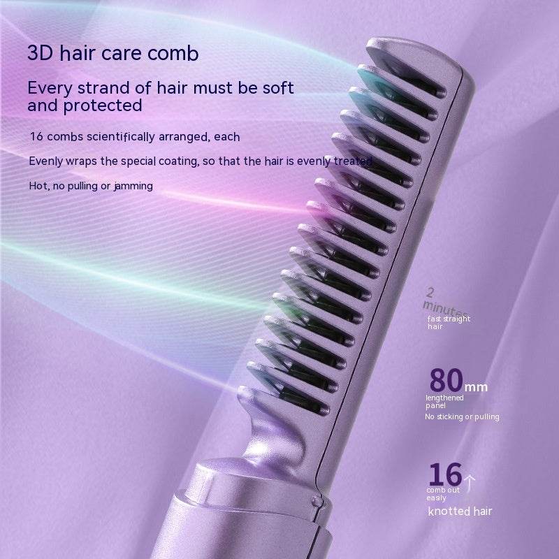 Mini Rechargeable Portable Hair Straightener - Mubimart