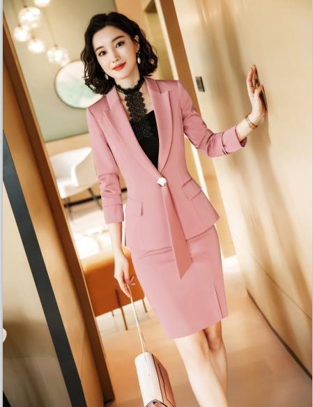 Ladies Temperament Formal Suit Work Clothes - Mubimart - Work Dress 