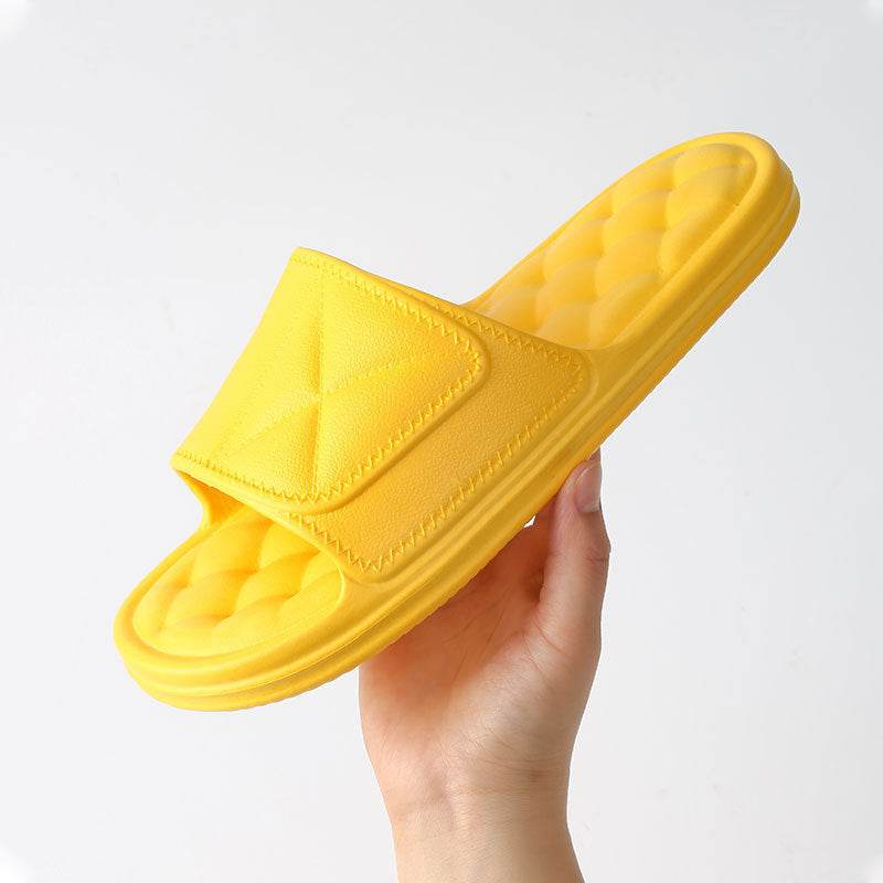 Summer Slippers Plaid Design Bathroom Slippers For Women Shoes - Mubimart