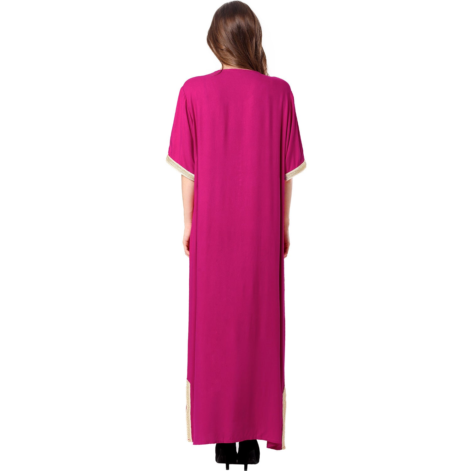 Muslim Women Middle East Arab Robe Long Skirt Dress - Mubimart -  