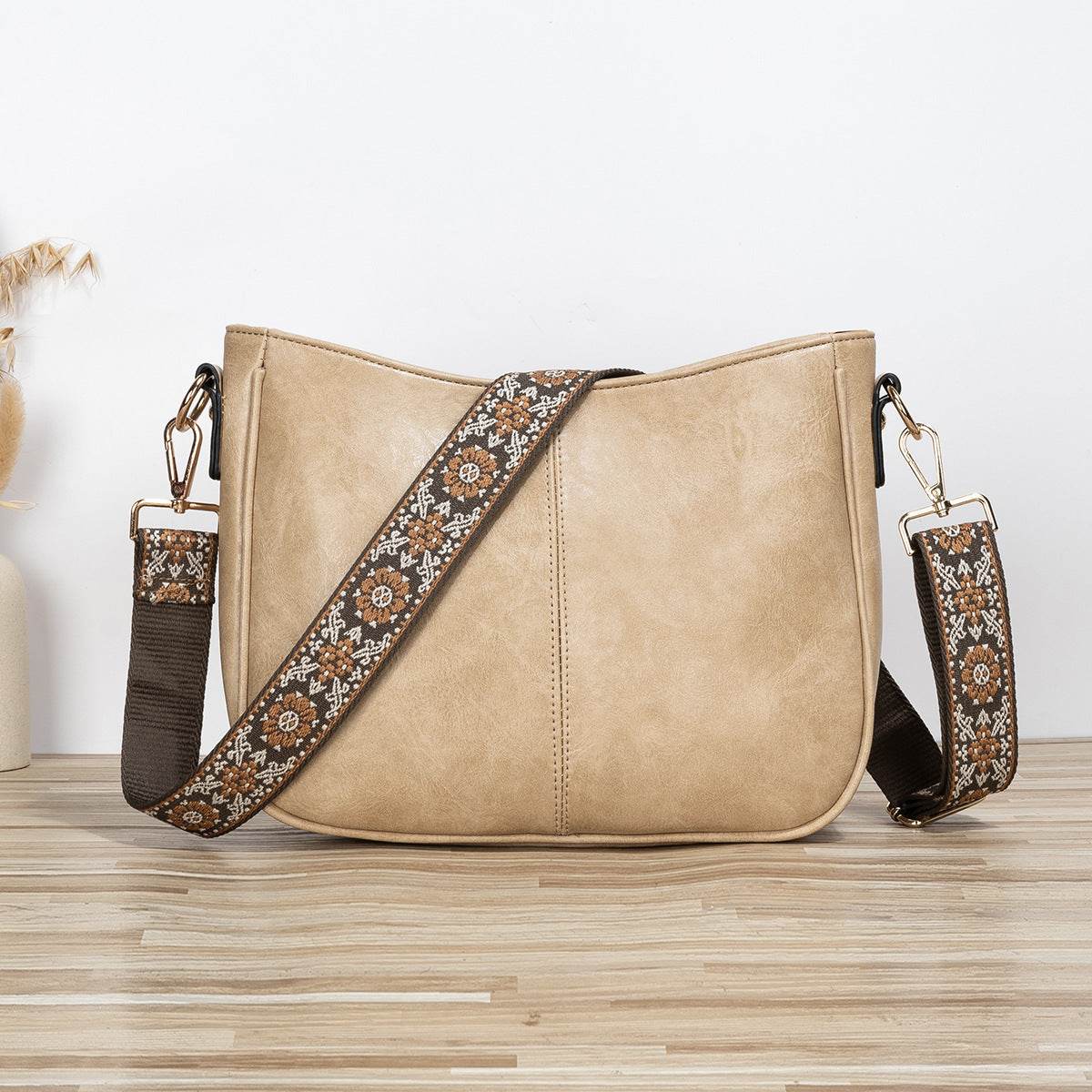 Crossbody Shoulder Bag Simple Fashion Women - Mubimart