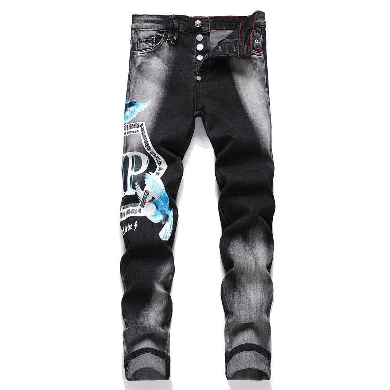 Men's Slim-fit Stretch Skinny Jeans - Mubimart