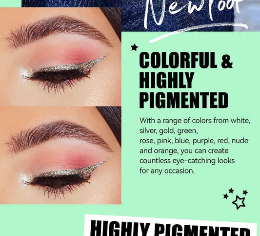 Quick Drying 12 Color Eyeliner Liquid - Mubimart