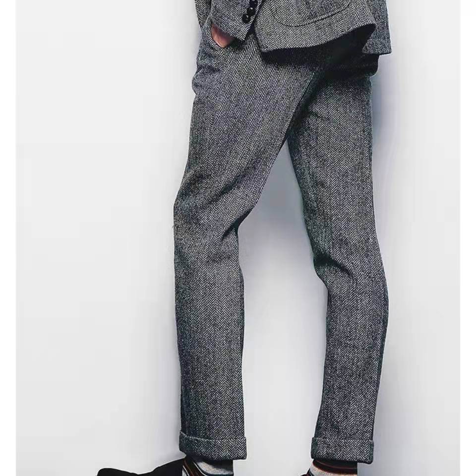 Overlength Woolen Trench Coat Suit Coat - Mubimart