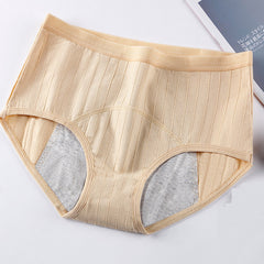 Panties For Menstruation Cotton Menstrual Panties Plus Size - Mubimart - Woman Briefs 