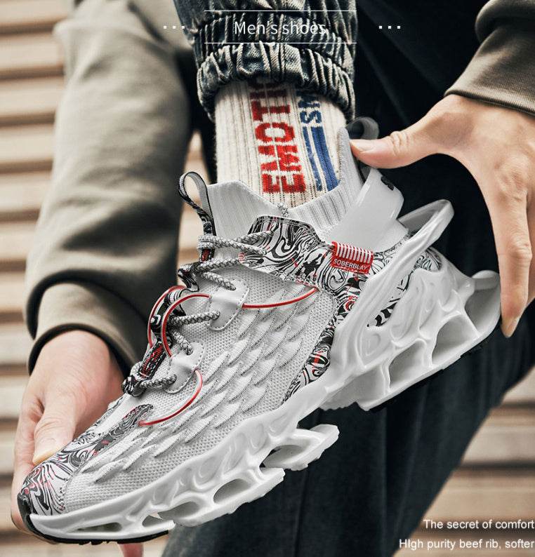 Soft Bottom Blade Running Sneaker - Mubimart