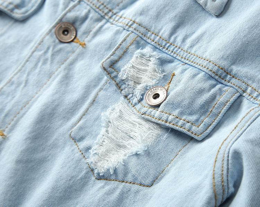 Denim Jacket Denim Jacket - Mubimart