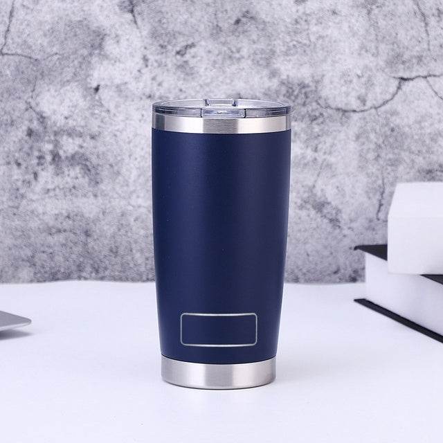 20oz Travel Mug Yetys Ice Cup Tumbler 304 Stainless Steel Do - Mubimart