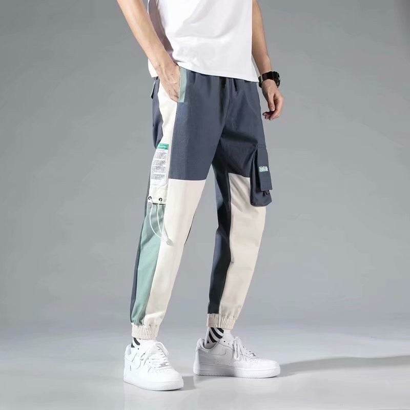 Overalls Men's Loose Plus Size Casual Jogger Pants - Mubimart