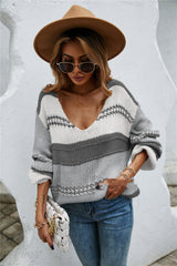 Loose Plus Size Pullover Sweater