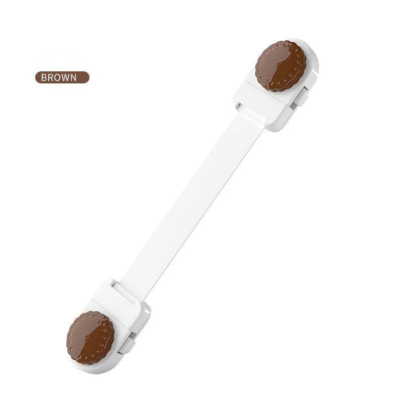 New Baby Safety Cabinet Door Lock With Multifunctional Long Lock For Infants And Young Children - Mubimart