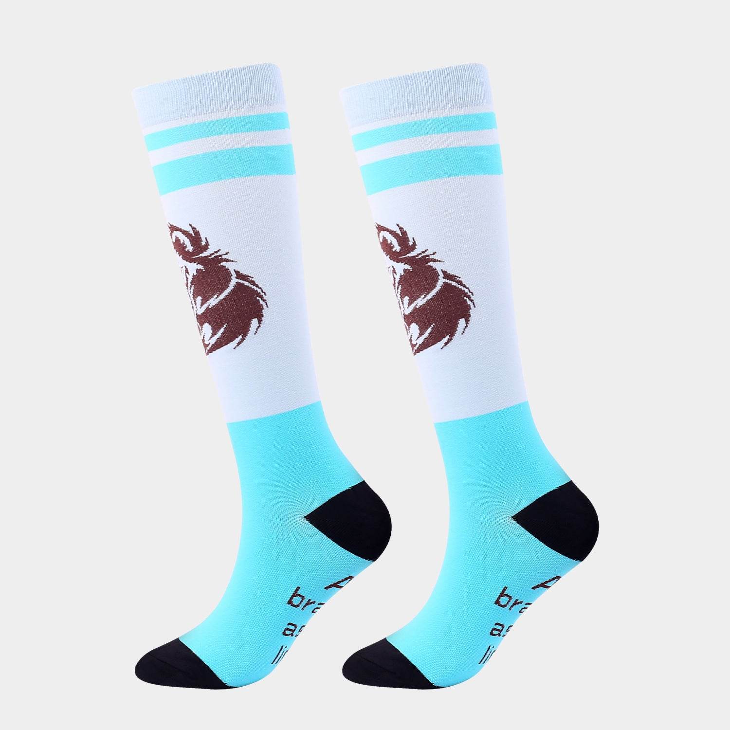 New Sports Compression Stockings Running Compression Socks - Mubimart