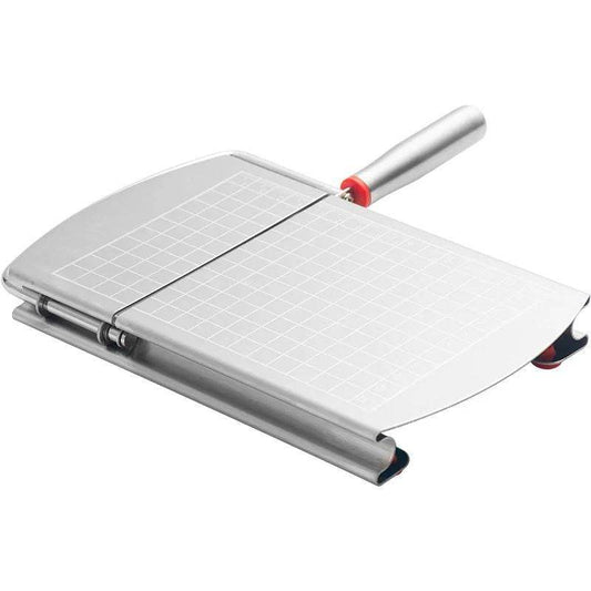 Multifunctional Slicer Butter Cheese Ham Sausage Slicer Kitchen Gadgets Stainless Steel Cutting Board With Silicone Suction Base - Mubimart