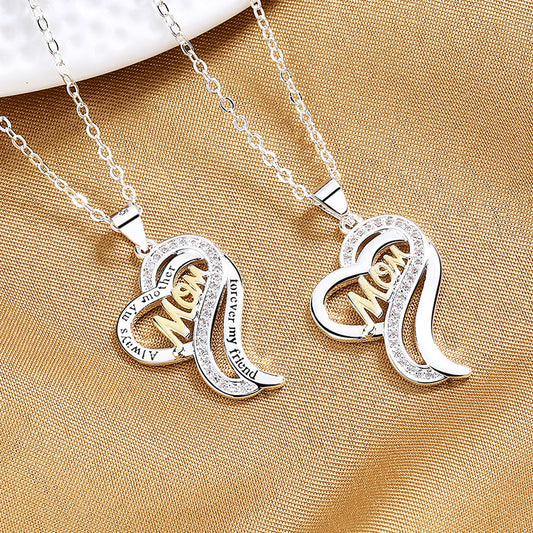 Silver Mother's Day Necklace For Women