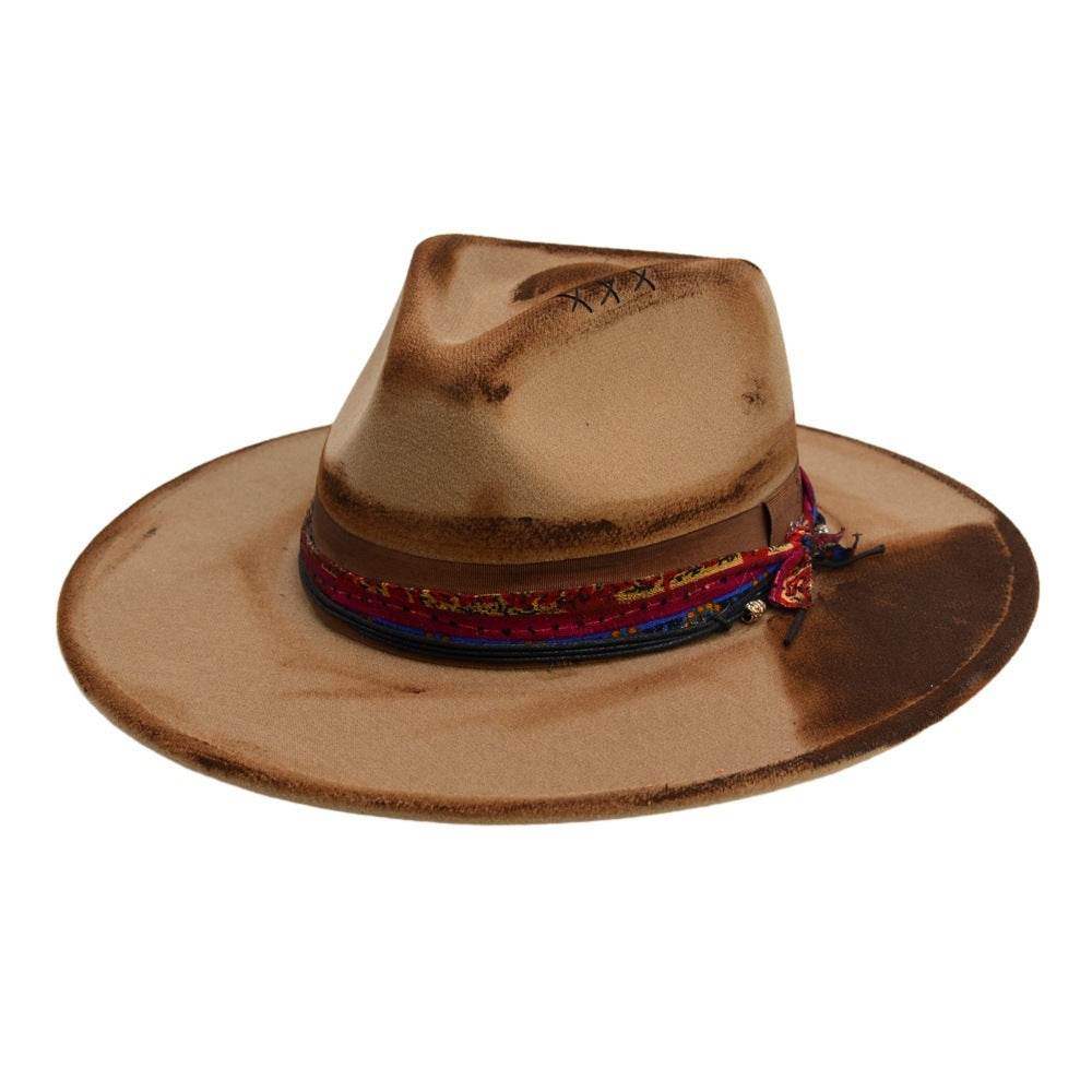 Fashion Retro Original Design Fedora Hat European And American Fur Felt Hat - Mubimart