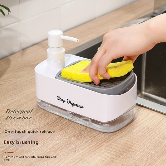 Multifunctional Soap Dish Bubbler Draining Household With Lid