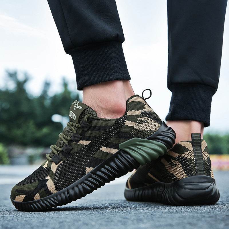 Student Training Military Training Shoes Camouflage Shoes Sports Men And Women - Mubimart