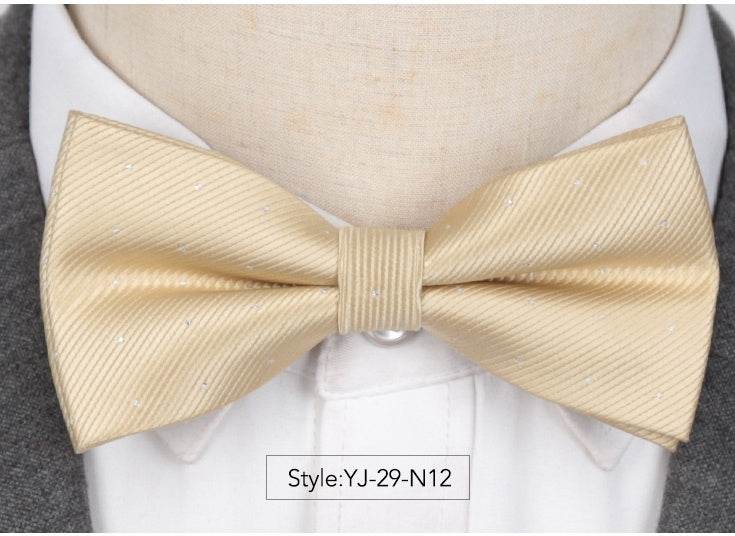 Men's Bow Ties Groom's Groomsmen Highlights - Mubimart