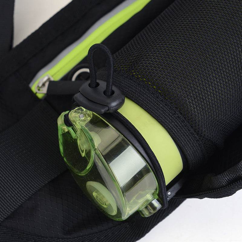 Running Waist Belt Bag Marathon With Water Bottle For 4.8-6.6 Inch Phone Sports Trail Running Bag Men Women Fanny Pack - Mubimart