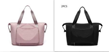 Foldable Large Capacity Women Gym Bags Shoulder Bag Women Training Travel Handle Handbag Yoga Sport Crossbody Tote Bag Women - Mubimart